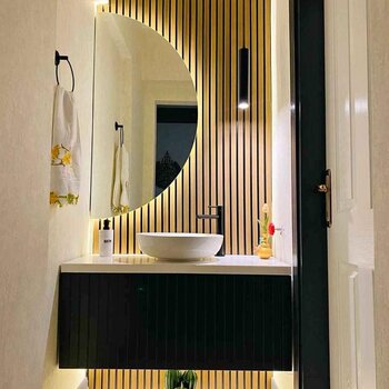 Duvar Dekoratif Lambiri Banyo WC Tuvalet 981029830192s908sa0d